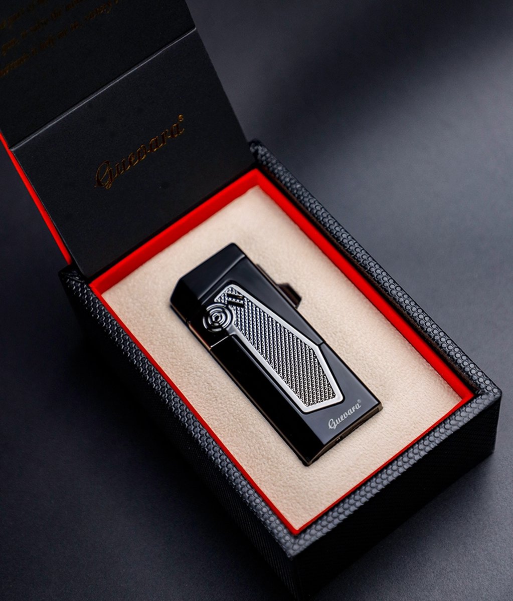 Vintage Messing Benzineaansteker – Retro, Navulbaar, Met Glasvezellont – Stormaansteker – Cadeau Voor Mannen (zonder Butaangas) 3 miniatura
