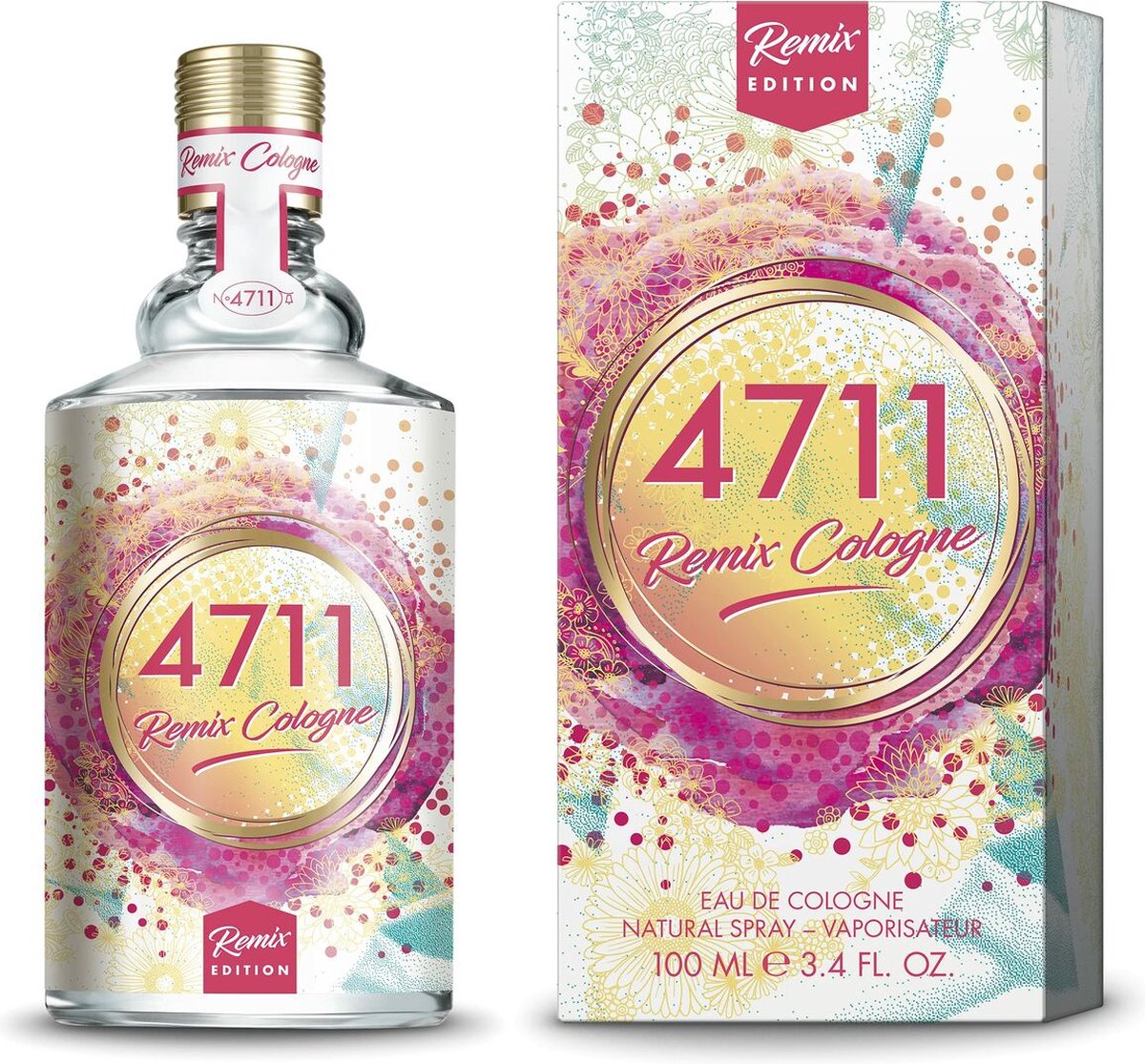 Goedkoopste Uniseks Parfum 4711 EDC Remix Cologne Neroli 100 ml