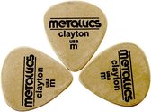Clayton - Metallics - plectrum brons 3 pack