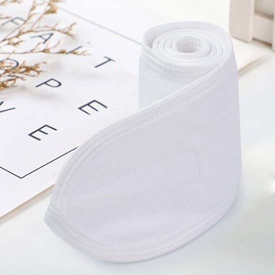 KEYRI 3 stuks spa gezichtshoofdband, spa hoofdbanden voor vrouwen, make-up haar hoofdband huidverzorging hoofdbanden handdoek hoofdband verstelbare koraal fleece elastische haarband voor wassen