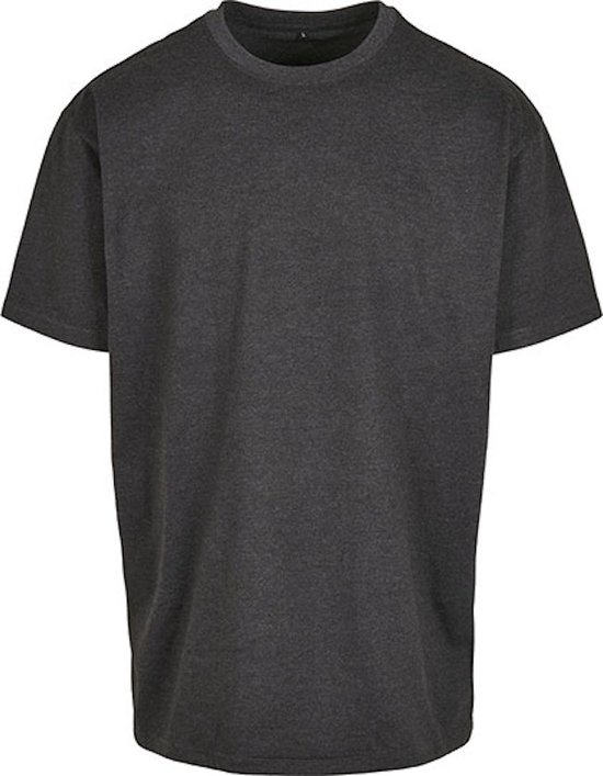 Heavy Oversized Tee met korte mouwen Charcoal - M