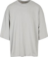 Extreme Oversized T-shirt 'Huge Tee' met ronde hals Light Asphalt - L