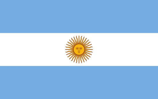 Argentinie Vlag 150x225cm