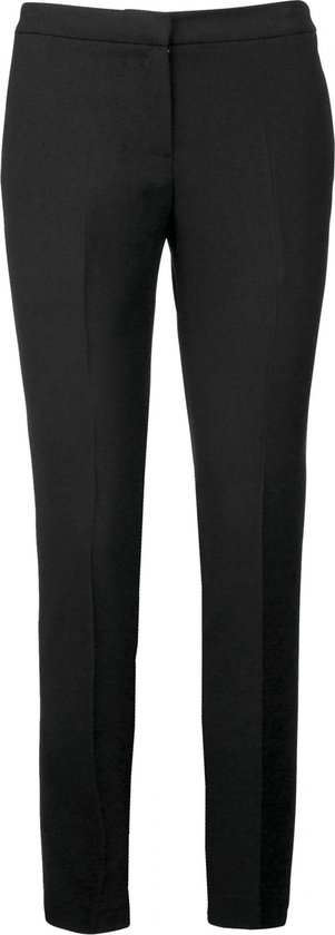 Broek Dames XXL Kariban Black 64% Polyester, 34% Viscose, 2% Elasthan