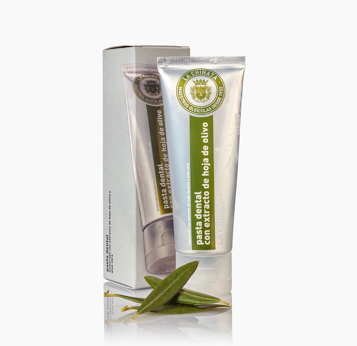 La Chinata LaChinata natuurlijke Tandpasta met extract van olijfblad frisse geur mondhygiëne beschermt tandvlees 75ml