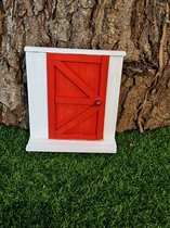 DIY Kabouterdeurtje Rood