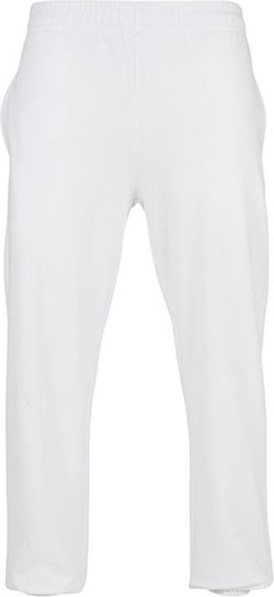 Basic Sweatpants Joggingsbroek met steekzakken White - XS