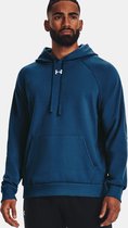 Under Armour Rival Fleece Herenhoodie Varsity Blue Maat XS