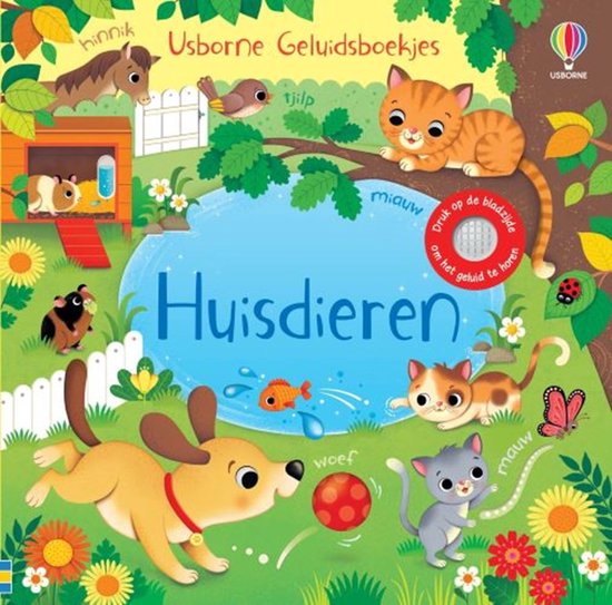 Usborne Geluidsboekjes - Geluidsboekje – Huisdieren