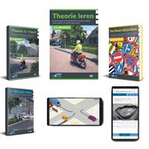Theorieboek Scooter 2024 Compleet pakket - Brommer Rijbewijs AM - Met Theorieboek, Online, Samenvatting en meer - Lens Media
