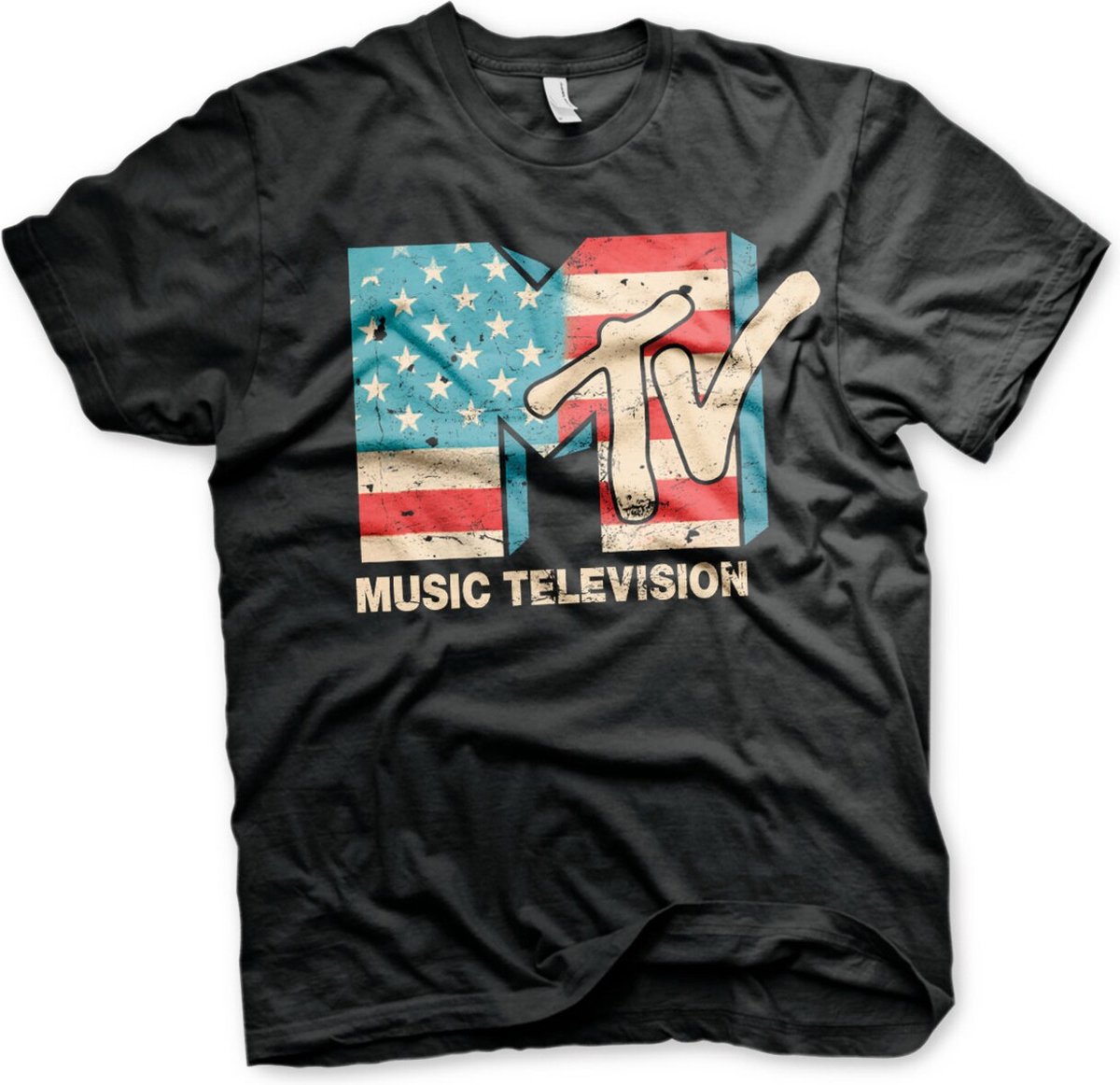 MTV shirt – Music Television Logo maat L