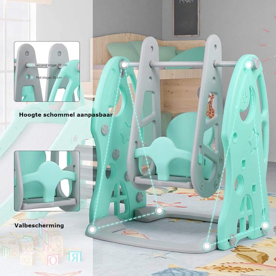 Grande aire de jeux d'intérieur multifonctionnelle pour enfants, toboggan  pour bébé, petit jouet pour la