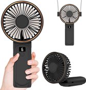 Ventilatore Portatile Ricaricabile Sygonix HP1 – 3 Velocità, Fino A 8 Ore Di Autonomia, USB-C