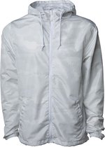 Unisex Lightweight Windbreaker Outdoorjas White Camo - S