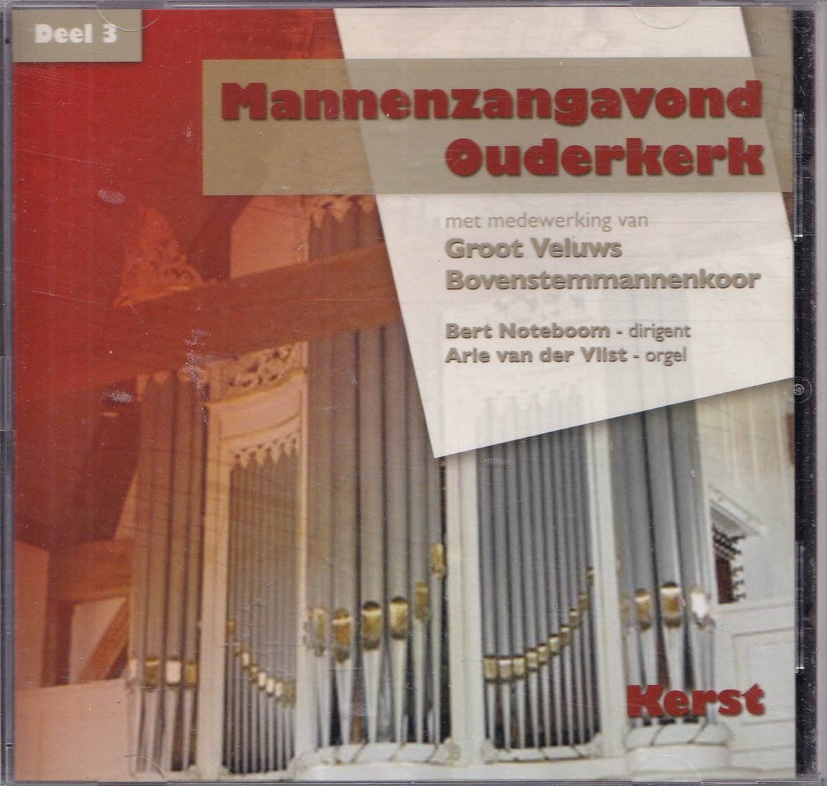Mannenzangavond Ouderkerk 3 - Mannenzangavond vanuit de Dorpskerk van Ouderkerk aan den IJssel o.l.v. Bert Noteboom, m.m.v. Groot Veluws Bovenstemkoor - Arie van der Vlist bespeelt het orgel