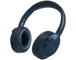 Qware - Draadloze Koptelefoon - Draadloos- Bluetooth 5.1 - Headset - Headphone - Volumeknoppen - USB-C - 20h luisteren op 50% - Vouwbaar Design - Blauw