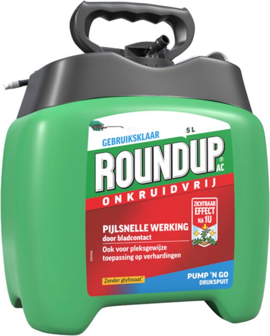Roundup Natural Onkruidvrij - Kant en Klaar - 5L - Met Drukspuit