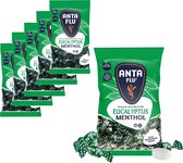 6 Zakken Antiflu Menthol Groen á 165 gram - Voordeelverpakking Snoepgoed