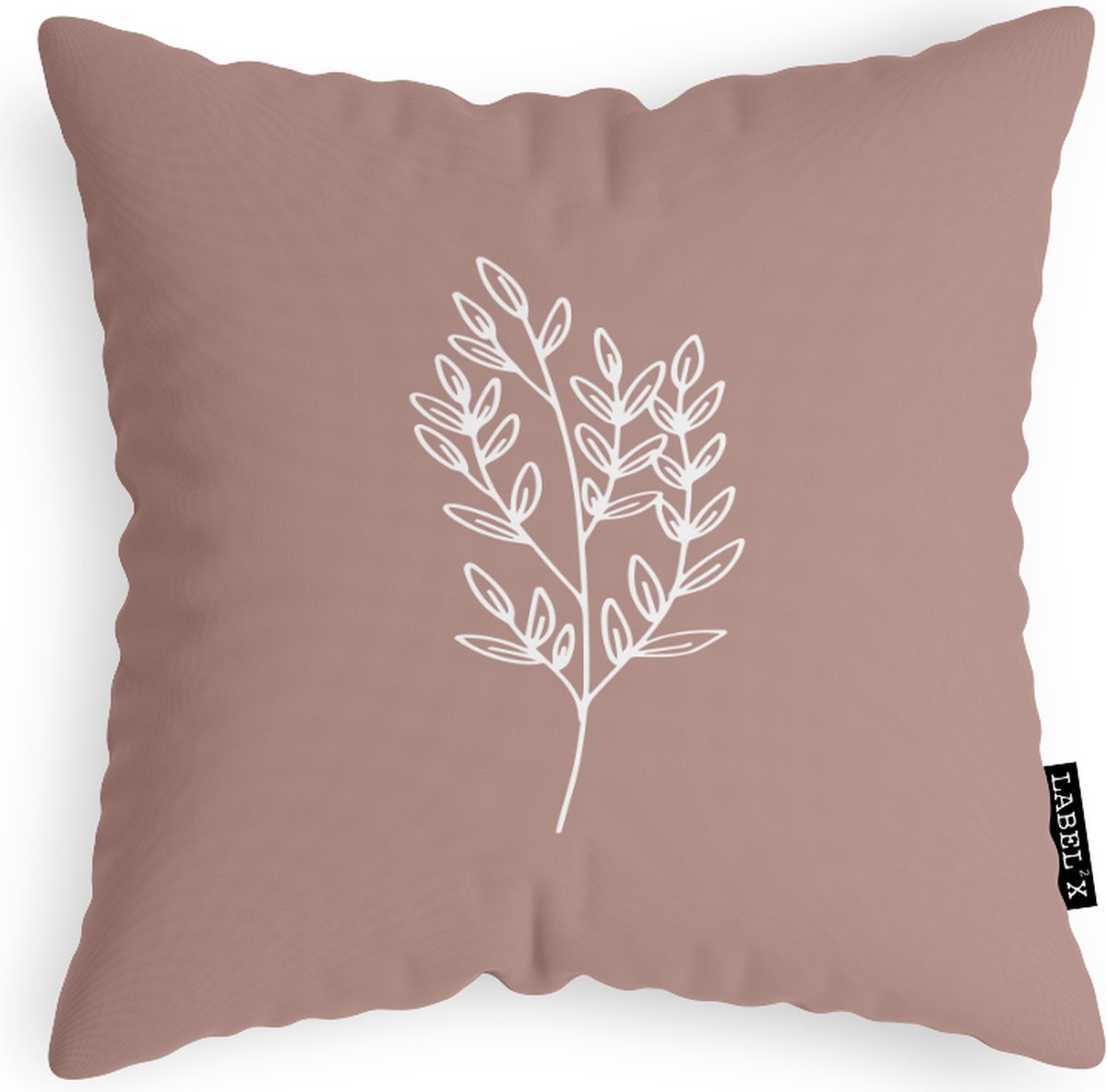 Sierkussen - Flower Pink - Multicolor - 50 Cm X 50 Cm