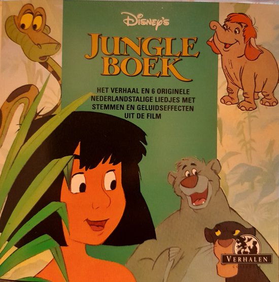 Disney Jungle Boek - Cd Album - Het Verhaal En 6 Originele Liedjes