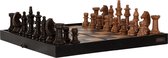 MUST Living Chess Board Karpov,10x60x30 cm, recycled teakwood