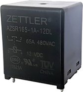 Zettler Electronics Zettler electronics Printrelais 24 V/DC 80 A 1x NO 1 stuk(s)