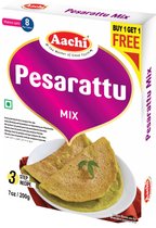 Aachi - Pesarattu Mix - Pannenkoekenmix - 200 g - Koop 1 Krijg 1 Gratis