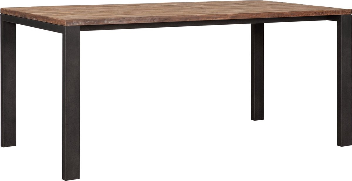 DTP Home Eettafel Tracks rechthoek teakhout – 175x90x78 cm