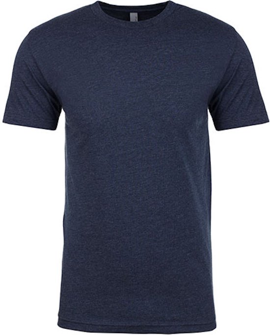 Men´s CVC T-Shirt met ronde hals Midnight Navy - 4XL