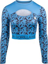 Gorilla Wear Osseo Long Sleeve - Blauw - S