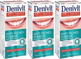 Denivit - Anti-Vlekken Tandpasta - voor Rokers - 3 x 50 ml
