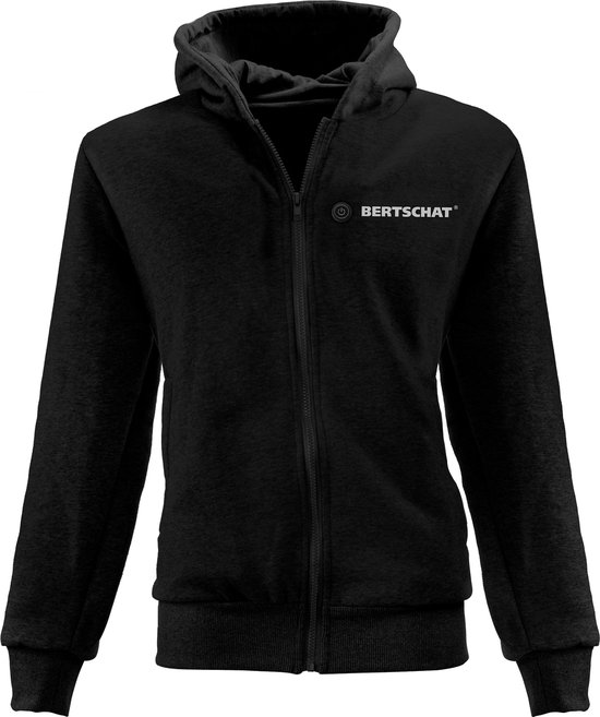 Verwarmd Vest - Heren | Verwarmde Hoodie | Vijf Verwarmingszones | Zwart | Incl. Powerbank | XL