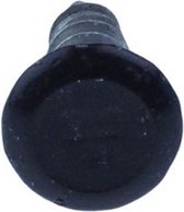 Moby - Kentekenplaatschroef staal anti-diefstal zwart 23mm 20st. blister