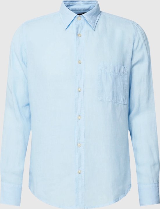 BOSS - Relegant Overhemd Lichtblauw - Heren - Maat M - Regular-fit