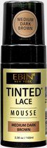 EBIN Tinted Lace Mousse - Medium Dark Brown 100ml