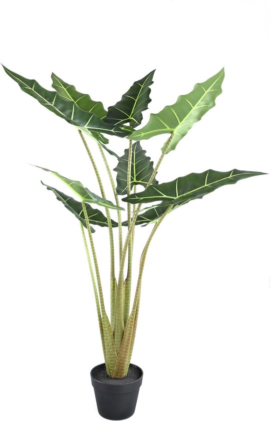PTMD Leaves Kunstplant - 100x80x110 cm - PE - Groen