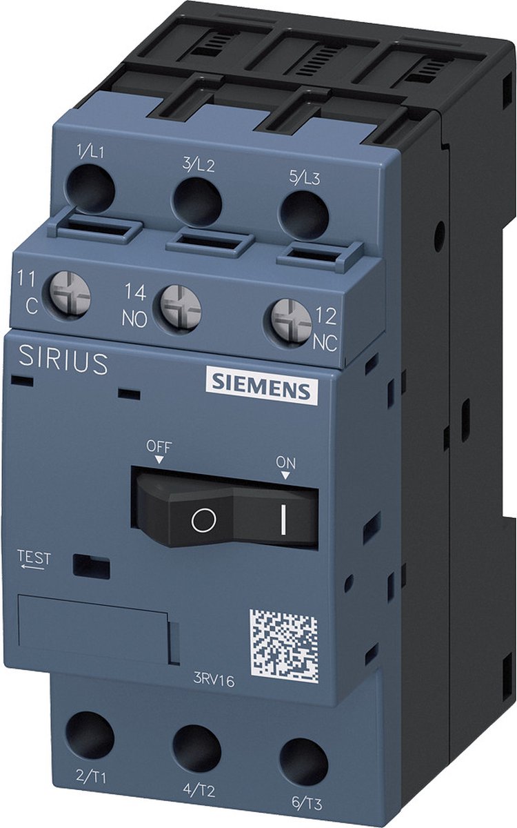 Siemens Zekeringbeveiliging 1co S00 2.5a - 3RV16111CG14