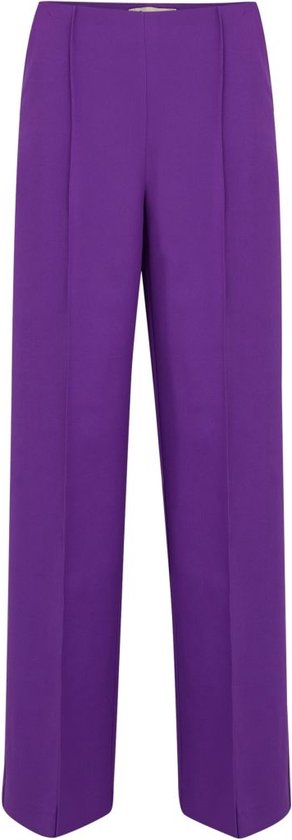 Peppercorn Olli Mid Waisted Wide Leg Pant Imperial Purple