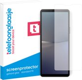 Telefoonglaasje Screenprotectors - Geschikt voor Sony Xperia 10 V - Case Friendly - Gehard Glas Screenprotector - Geschikt voor Sony Xperia 10 V - Beschermglas