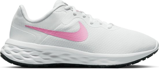 Nike Revolution 6 Wit-Roze Sneaker - Maat 39