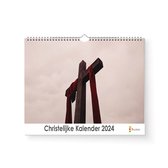 Huurdies - Christelijke Kalender - Jaarkalender 2024 - 35x24 - 300gms