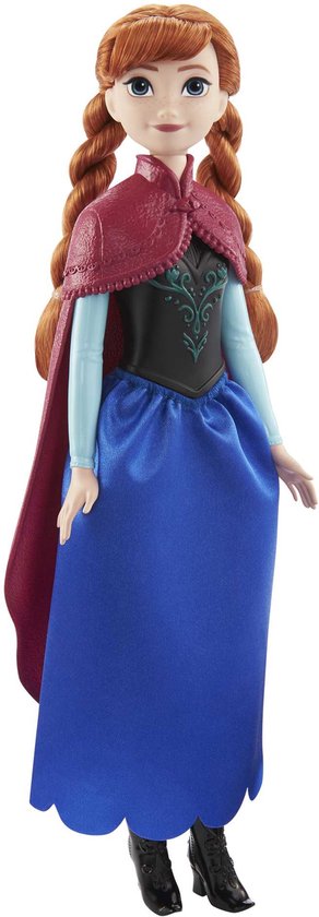 Disney Princess Frozen - Princess Pop - Disney Frozen - Anna Princess - Educatief speelgoed - Verjaardag Cadeau - Sinterklaas Cadeau - Mode Pop Anna - Kinder Pop - Frozen Doll - Anna en Elsa Frozen pop - Anna Princess Frozen Disney