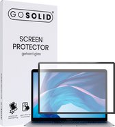 GO SOLID! ® Screenprotector geschikt voor MacBook Air M1 13,3-inch gehard glas