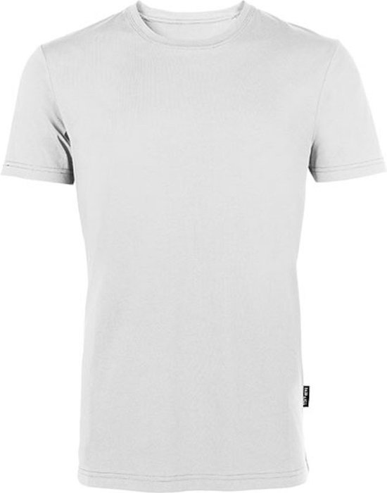 Chemise homme 'Luxury Roundneck Tee' à manches courtes White - 6XL