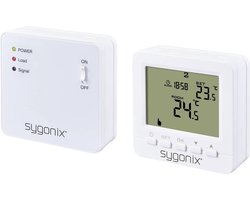 Sygonix SY-5470190 Draadloze kamerthermostaat Opbouw (op muur) Weekprogramma