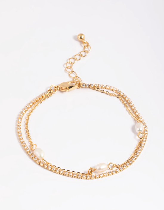 Philip Jones Gold Plated Heart Link Bracelet : Philip Jones Philip Jones Gold Plated Heart Link Bracelet : Philip Jones