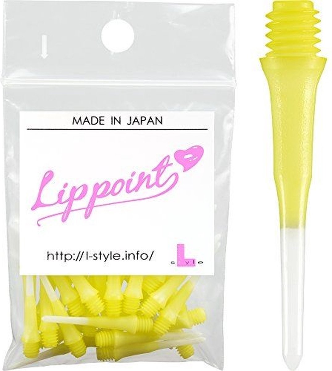 L-Style Lippoint 2-Tone Yellow - Soft Tips