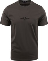 SINGLES DAY! Fred Perry - T-shirt M4580 Mid Groen - Heren - Maat S - Modern-fit