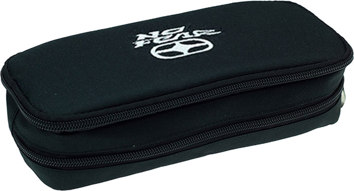 No Fear Etui Junior 23 X 6 X 10 Cm Textiel Zwart