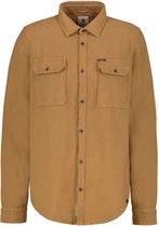 Garcia Overhemd Overshirt H31100 4167 Golden Brown Mannen Maat - XL